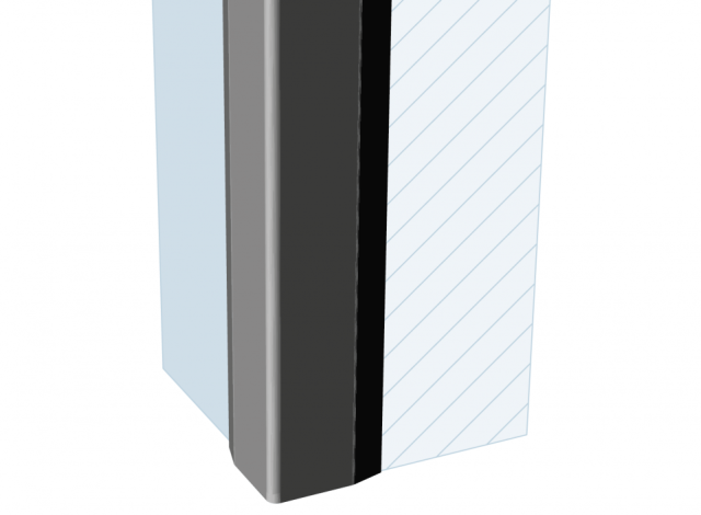 Eckenschutzprofil – selbstklebend