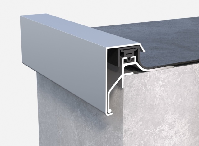 NEU! Das Roval-Duplo®: Nachhaltige zweiteilige Aluminium-Dachkante